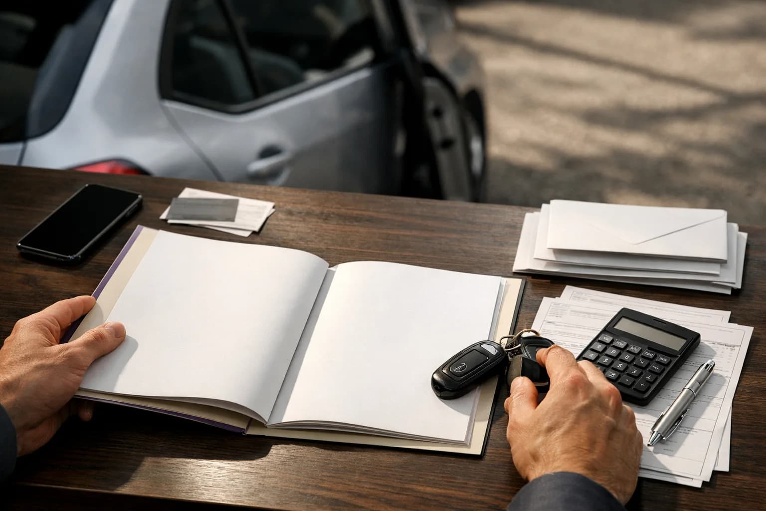Manager e consulente fleet confrontano auto aziendale, rimborso chilometrico e noleggio a lungo termine su una dashboard